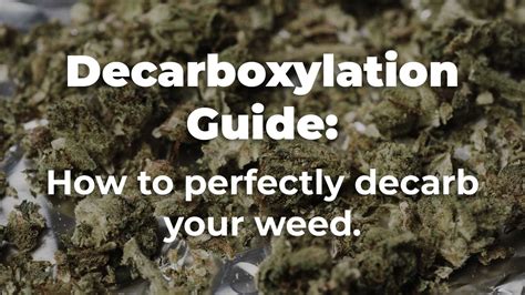 Magical butter weed decarboxylation